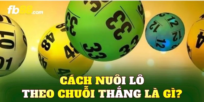 Cách nuôi lô theo chuỗi thắng là gì?