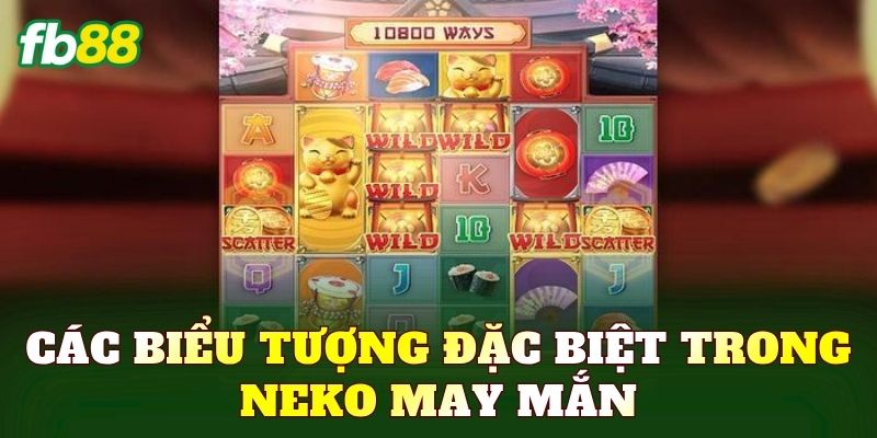 Các biểu tượng đặc biệt trong Neko may mắn