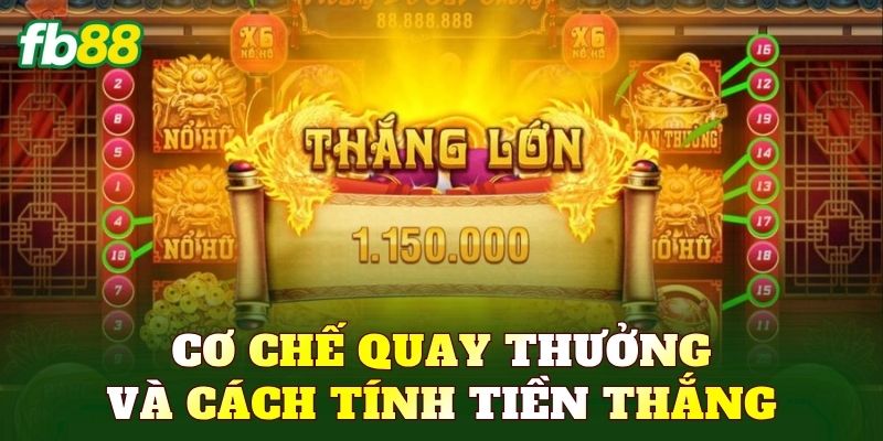 Cơ chế quay thưởng và cách tính tiền thắng