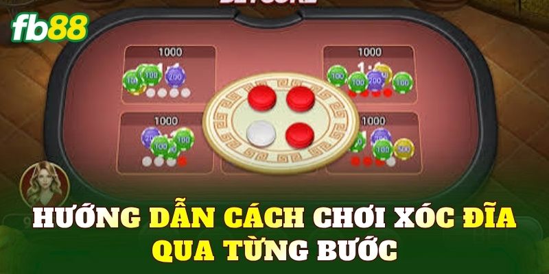 Hướng dẫn cách chơi xóc đĩa qua từng bước