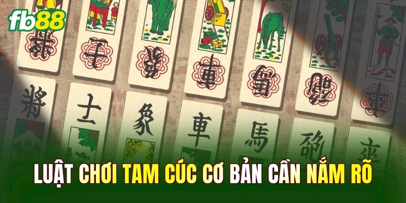 Luật chơi Tam Cúc cơ bản cần nắm rõ